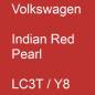 Preview: Volkswagen, Indian Red Pearl, LC3T / Y8.